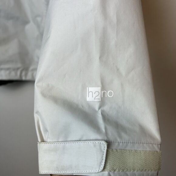 Patagonia Jacket Women’s Large White Torrentshell H2NO Full Zip Hooded Gorpcore - Picture 7 of 16